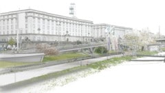Am Brückenkopf entsteht ab September die Lentos-Rampe. Die rund 120 Meter lange Verbindung soll ...