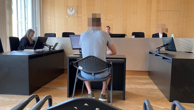 Der Angeklagte versuchte vor Gericht, sich selbst als Opfer darzustellen.