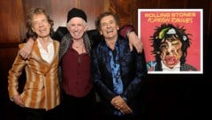 Mick Jagger, Keith Richards, Ronnie Wood – die Rolling Stones. Lebende Legenden, die sich ...