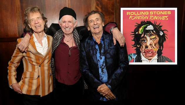 Mick Jagger, Keith Richards, Ronnie Wood – die Rolling Stones. Lebende Legenden, die sich mit ...