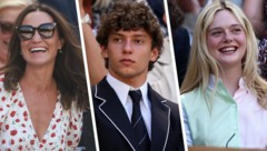 Sie feuerten die Tennisstars an – und wurden mit ihren stilvollen Auftritten selbst zu ...