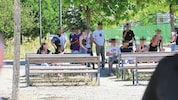 Ein Bild aus dem Sonnwendviertel in Favoriten – nicht in den Ferien, sondern während der ...