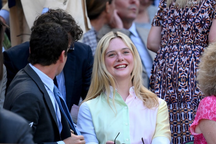 Elle Fanning und Gus Wenner