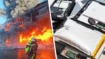 Feuersbrunst an der A23: Am vergangenen Wochenende sorgten falsch entsorgte Lithium-Ionen-Akkus ...