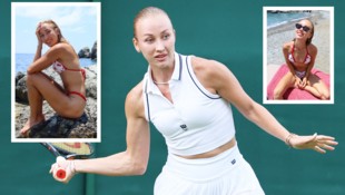 Anastasia Potapova lässt im Urlaub die Seele baumeln. 