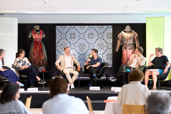 Pressesprecherin Babette Karner, Intendantin Lilli Paasikivi, Dirigent Robert Jindra, Regisseur ...