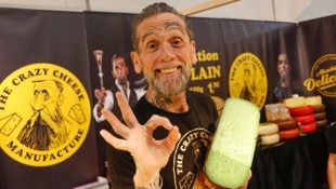 Roland Ludomirska war das markante Gesicht hinter „Crazy Cheese“. 