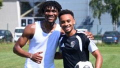 WAC machte die einst ablösefreien Nwaiwu (li.) und Ballo – der nun nach St-Étienne wechselt – zu ...