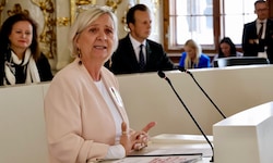 Die KPÖ-Abgeordnete Claudia Klimt-Weithaler trat 52 Mal ans Rednerpult.