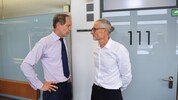 Andreas Kolk (li.) mit Anwalt Stefan Krall vor der für ihn so wichtigen Verhandlung am ...