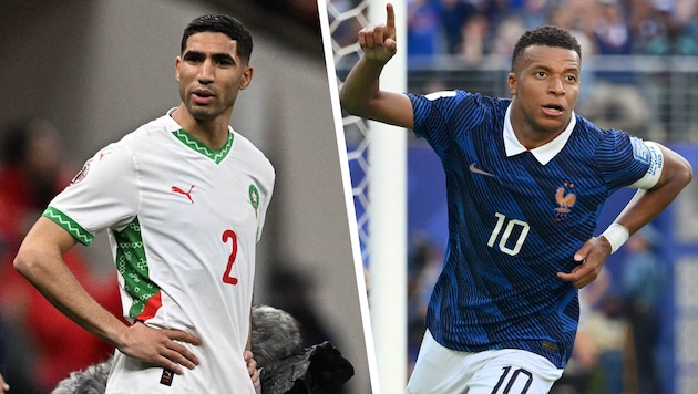 Hakimi und Mbappe verbindet eine innige Freundschaft.
