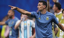 Argentiniens Teamchef Lionel Scaloni.