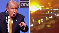 Für US-Präsident Donald Trump ist die Feuerpause beendet. Das US-Militär hat am Mittwochabend ...
