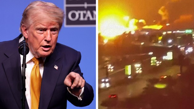 Für US-Präsident Donald Trump ist die Feuerpause beendet. Das US-Militär hat am Mittwochabend ...
