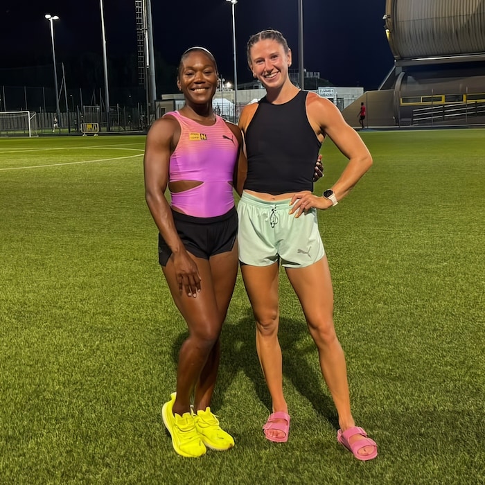 Christania Williams und Leni Lindner
