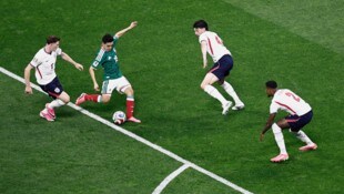 Gilberto Mora machte auch beim Duell mit England auf sich aufmerksam.