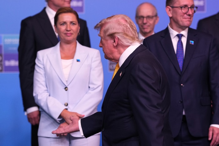 US-Präsident Trump will Grönland haben, die dänische Regierungschefin Frederiksen zeigt ihm aber ...