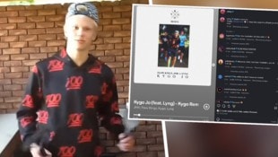 Ein Song von Erling Haaland ist jetzt auf Spotify veröffentlicht worden.