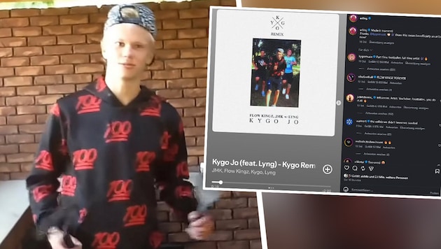 Ein Song von Erling Haaland ist jetzt auf Spotify veröffentlicht worden.