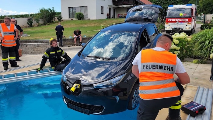 Der ungewöhnlicher Einsatz käme nicht alle Tage vor, wie die Einsatzkräfte aus Fels am Wagram ...