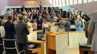 Standing Ovations gab es am Donnerstagvormittag für Daniel Allgäuer. 