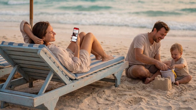 Die schönste Zeit des Jahres: Krone+ wünscht Ihnen einen erholsamen Urlaub.
