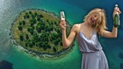 Der Traum vom eigenen kleinen Stückchen Land inmitten von Wasser: Die griechische Insel St. ...