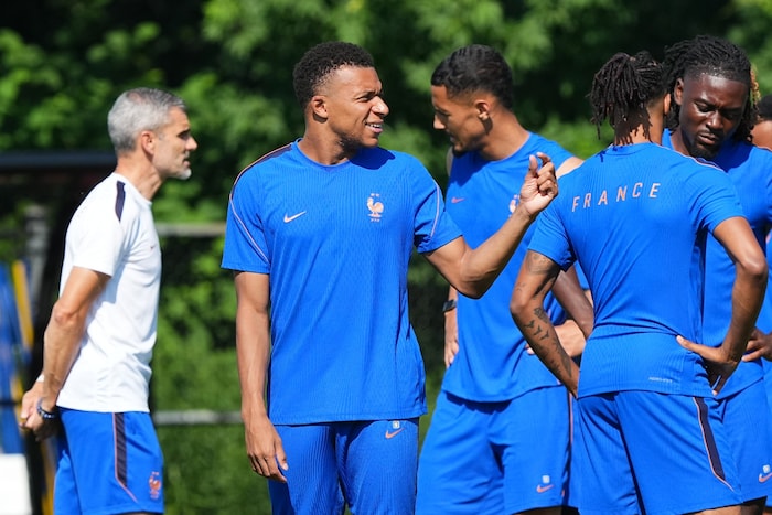 Kylian Mbappe und Co. müssen gegen Marokko ran.