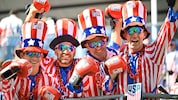 Ihr Team ist raus, gefeiert wird in den USA trotzdem.