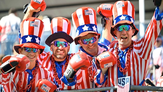 Ihr Team ist raus, gefeiert wird in den USA trotzdem.