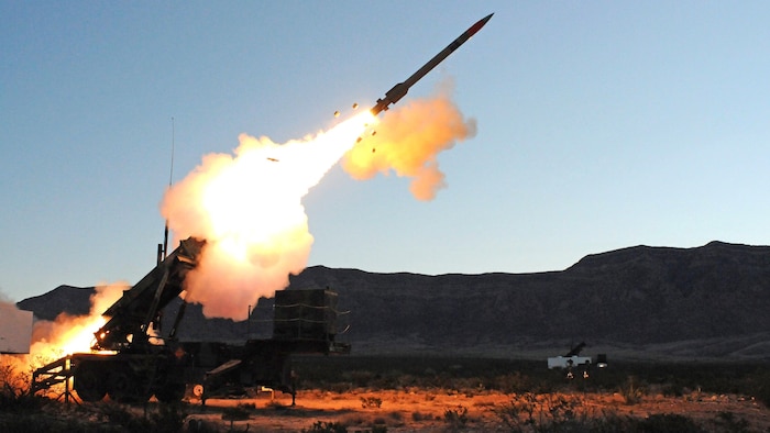 Ein Patriot-Raketen-Abwehrsystem (Archivbild)