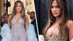 Jennifer Lopez weiß, wie man alle Blicke auf sich zieht: Bei der Paris Fashion Week sorgt die ...