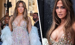 Jennifer Lopez weiß, wie man alle Blicke auf sich zieht: Bei der Paris Fashion Week sorgt die ...