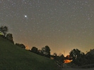 Klare Aussichten: Nach den letzten Wolken zeigt sich der Himmel in der Nacht vielerorts ...