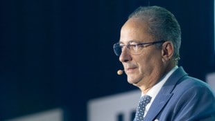 IV-Präsident Kurt Maier bei seiner Rede Mittwochabend in Graz. 