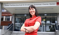 Ein letztes Mal noch Lachen vor der Berufsschule: Melanie Stanojevic wollte unbedingt bleiben.