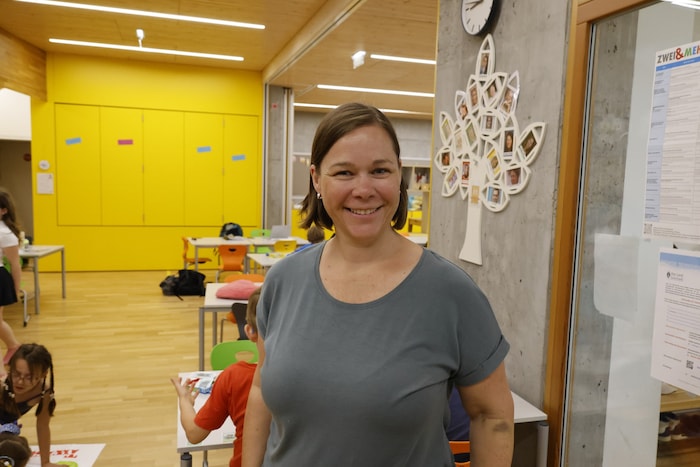 Lehrerin Bettina Fuchs hat „ihre“ Taferlklassler gut durchs erste Schuljahr gebracht.