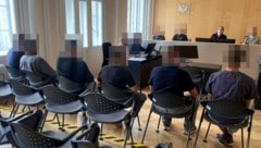 Alle sechs Angeklagten wurden am Landesgericht Feldkirch schuldig gesprochen.