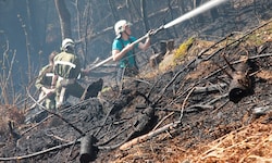 Für Florianijünger bedeuten Waldbrände oft gefährliche Einsätze. 