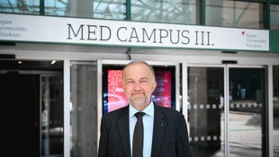 Meinhard Lukas ist seit 1. Juni Chef des Linzer Kepler- Uniklinikums und warnt vor finanzieller ...