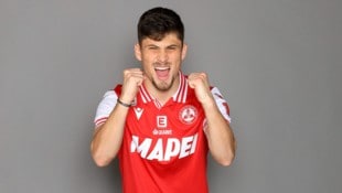 Leihspieler Leon Klassen kommt aus Darmstadt fix zum GAK, er unterschrieb bis 2029 in Graz.