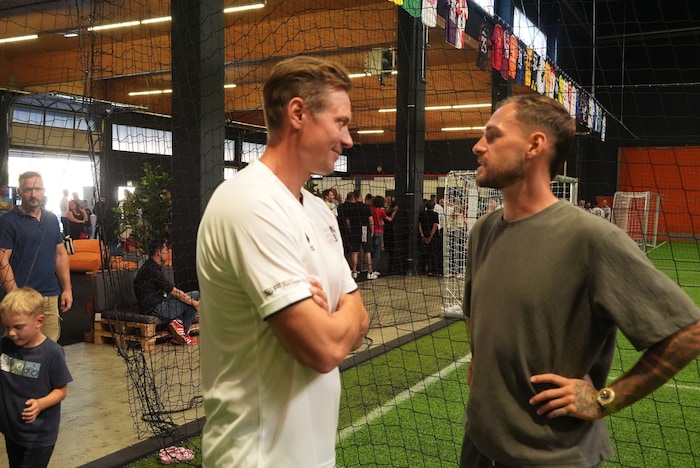 Und im Plausch mit Roman Kienast