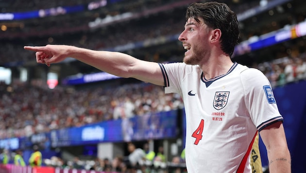 Englands Topspieler Declan Rice