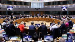 Ein Treffen der EU-Finanzminister in Brüssel