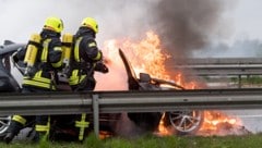 Die Zahl der Fahrzeugbrände auf Österreichs Autobahnen hat drastisch zugenommen – die Asfinag ...