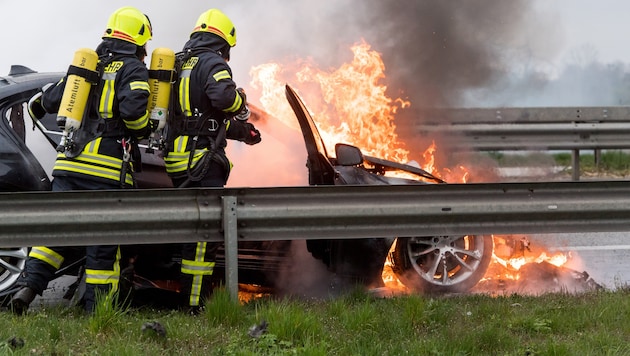 The number of vehicle fires on Austria’s highways has increased dramatically—Asfinag is issuing ...