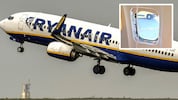 Vor zehn Tagen musste eine Ryanair-Maschine umkehren, nachdem ein Passagier teilweise aus einem ...
