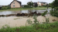 Ganze Grundstücke standen in Unterkärnten tagelange unter Wasser. Bis heute dauert die Sanierung ...