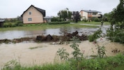 Ganze Grundstücke standen in Unterkärnten tagelange unter Wasser. Bis heute dauert die Sanierung ...