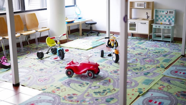 Spielzimmer für ukrainische Flüchtlingskinder in Wien (Archivbild)